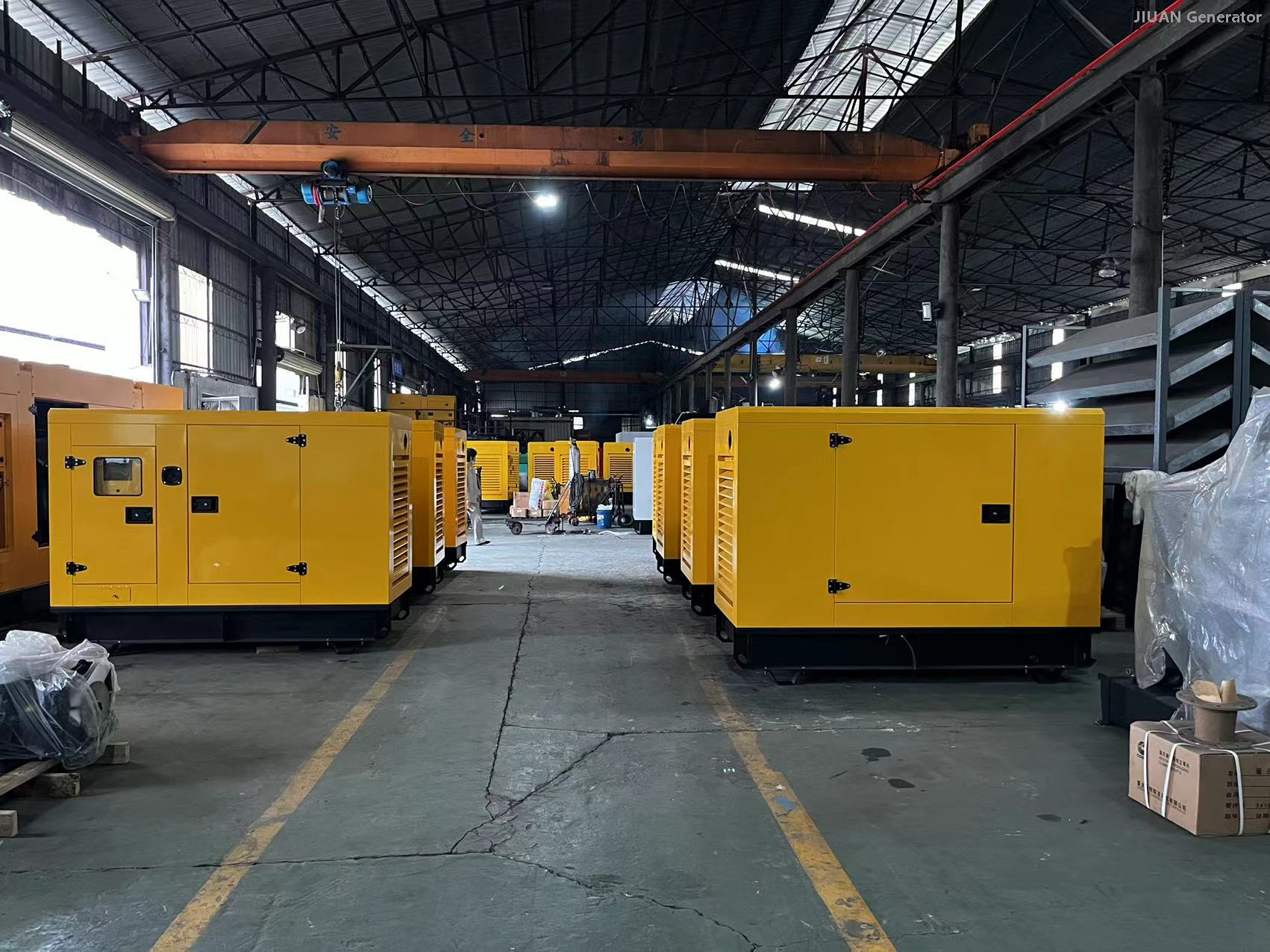 6M33D725E310 750KVA 600KW powered by WEICHAI engine diesel electrical power industrial generator Guangzhou
