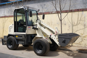 newest mini loader ZL08,CE small loader with some attachments 