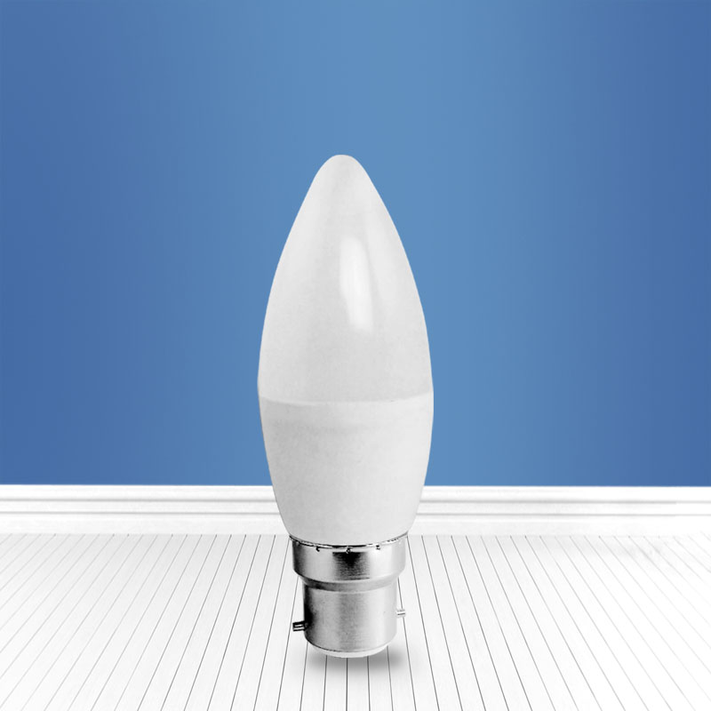 A3-C37 6W B22 LED candle bulb