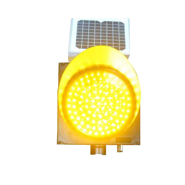 Luces que contellean del amarillo solar del LED