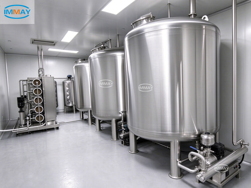 Purified Water Storage Tanks خزانات تخزين المياه النقية