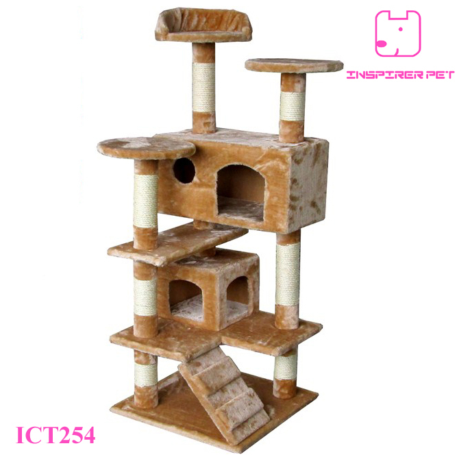130cm Cat Condo Furniture Colorful Cat Tree