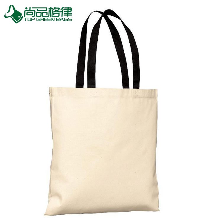 Wholesale Plain White Shopping Tote Cotton Bag (TP-SP057) - Buy Cotton Bag, Cotton Canvas Tote ...