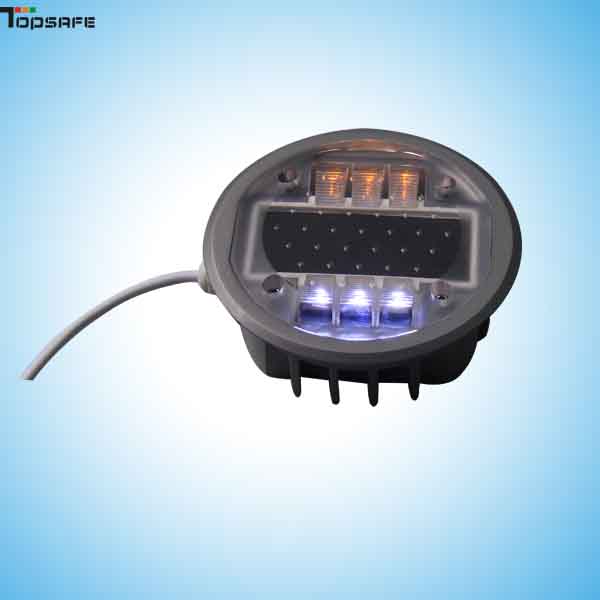 Wired led embedded road stud