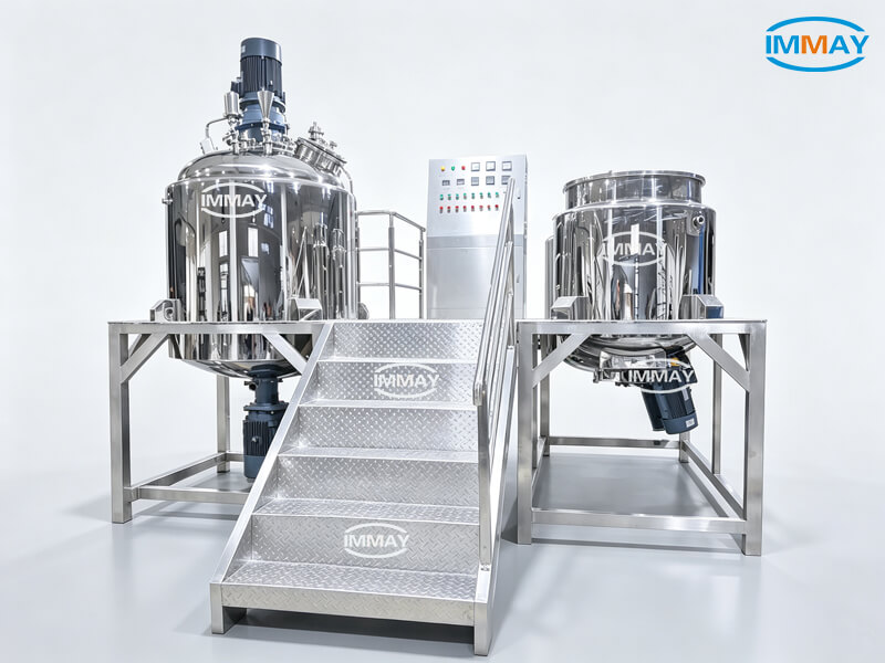 Vacuum emulsifying mixer Вакуумный эмульгирующий смеситель