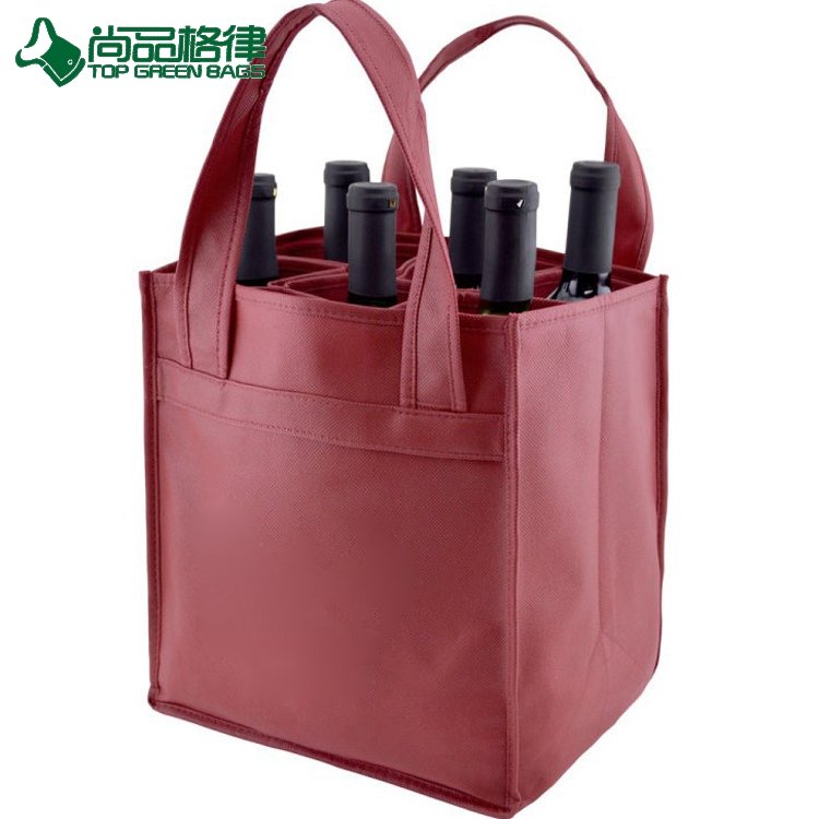 6 Bottles Wine Non Woven Holder Beer Carry Bag Bottle 6 Bottles Wine Non Woven Holder Beer Carry Bag Bottle