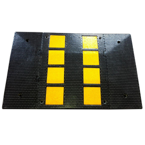 Traffic Calming Rubber Speed Hump (W600xL500xH30mm) for speed limit of (50 km/hr.) 