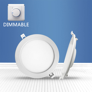 Dimmable Round recessed Panel Light 18W 