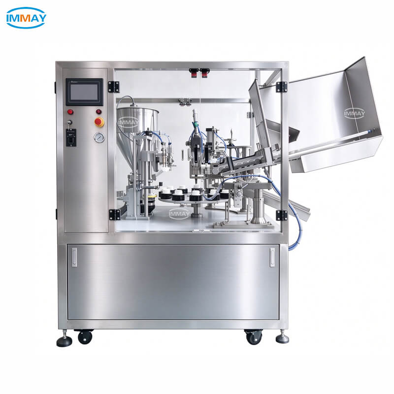 Automatic Tube Filling and Sealing Machine Macchina automatica per il riempimento e la sigillatura di tubi