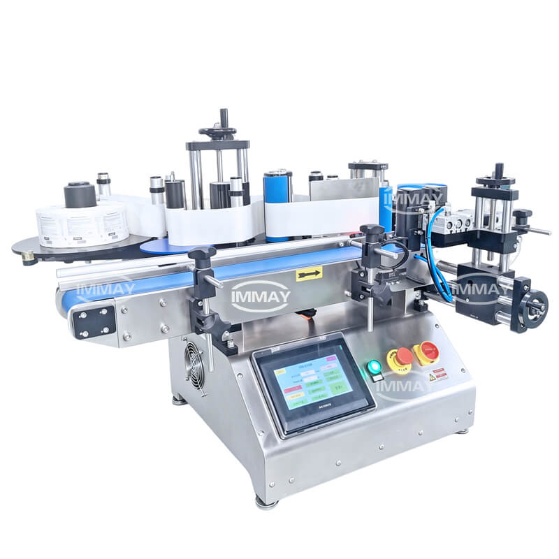 Desktop Round Bottle Labeling Machine (5) 탁상용 둥근 병 레테르를 붙이는 기계 (5)
