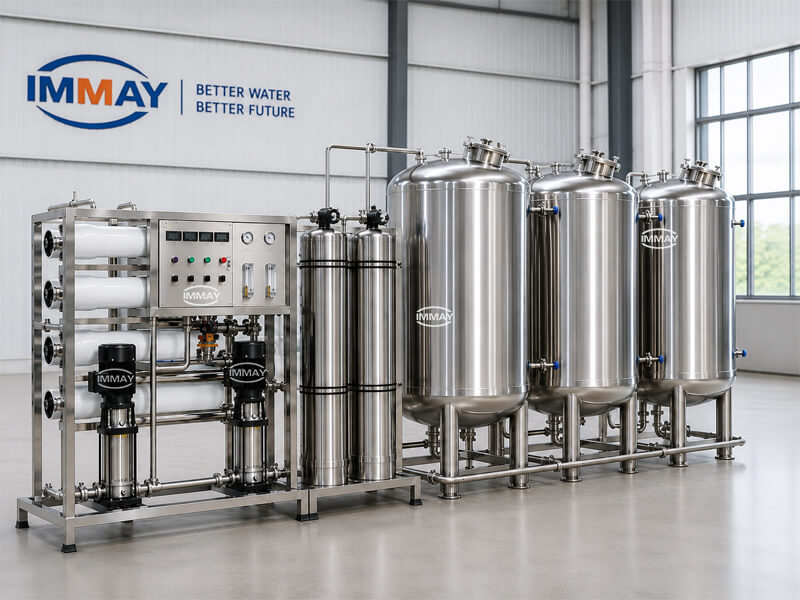 Industrial Reverse Osmosis Water Purification System 산업용 역삼투 정수 시스템