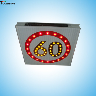 Muestra limitada de la velocidad solar del LED