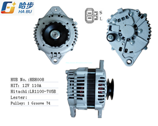 12V Alternator Fit Nissan 100A 98-10 Gu Td42 Td45 Td48 Lr1100-705b