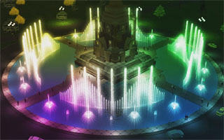 龙目岛音乐喷泉