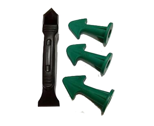 Boquilla del sellante del silicio más el raspador fijado (BC-P053)