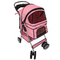 Pet Dog Stroller Carrier with Wheels