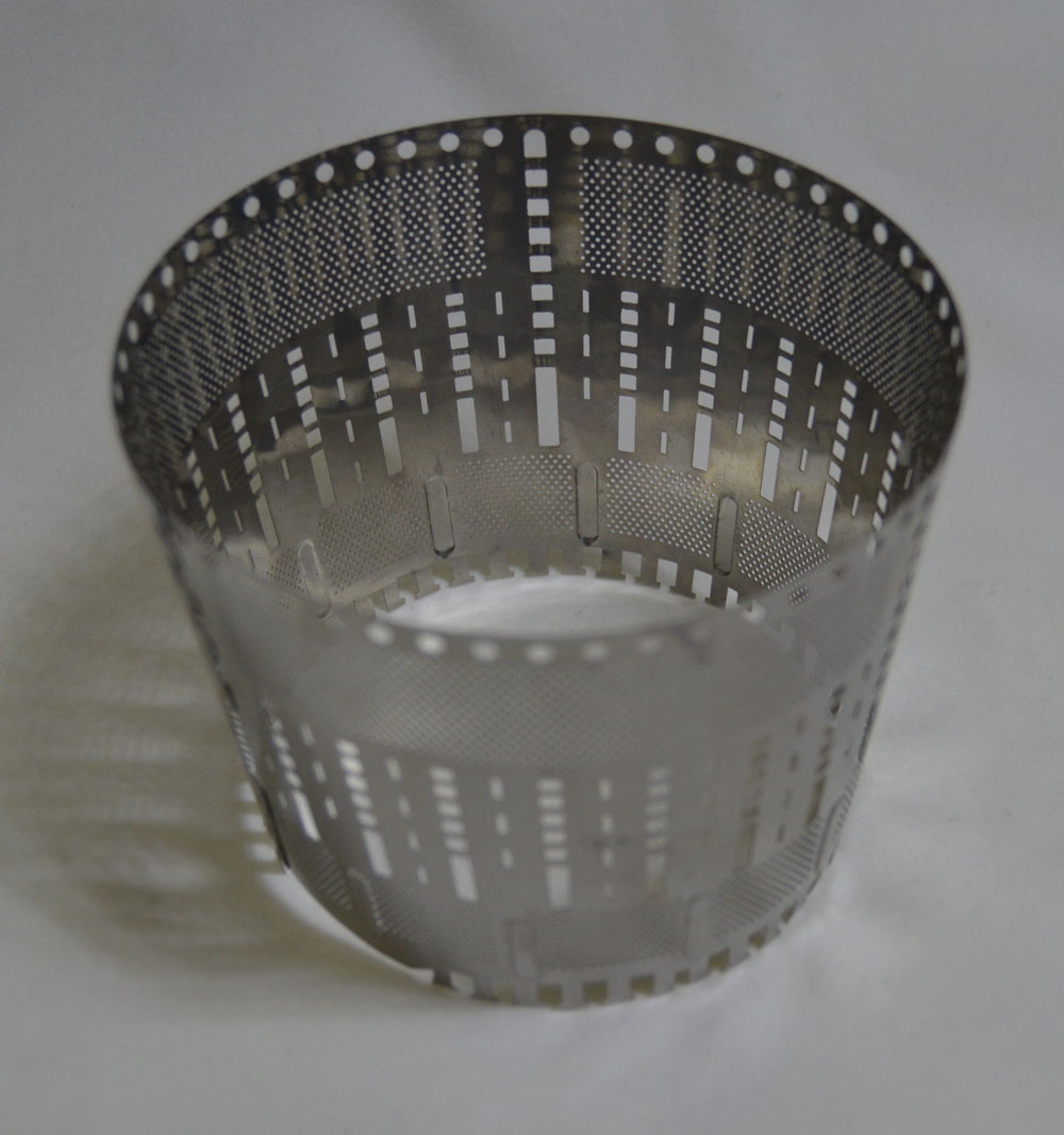 Stainless steel etching juicer filter -Xk201508