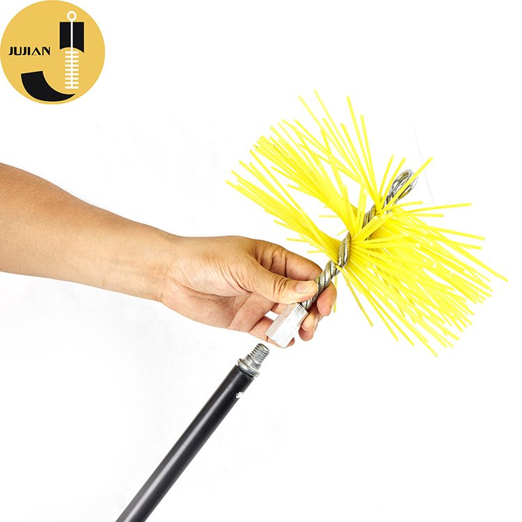 C03 Round Chimney Sweep PP Brushes(Yellow) - Buy Product On Www ...