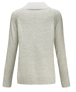 P18B12TR 100% cashmere knitted lady sweater