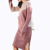P18B062BE women's winter cashmere sports fashion sweater and skirt suits
