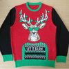 PK14A8052 festival ugly christmas sweater with LED lights