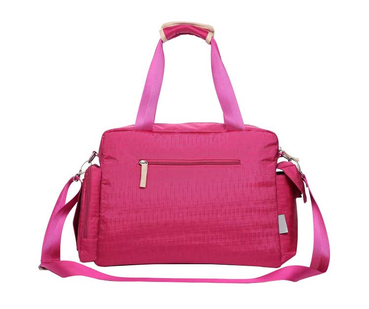 mom pink custom handbag diaper bag for girl