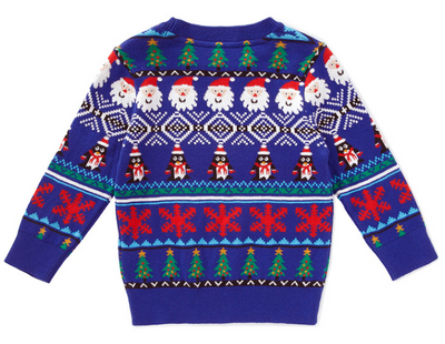 18CSK021 2018 knit kids christmas sweater