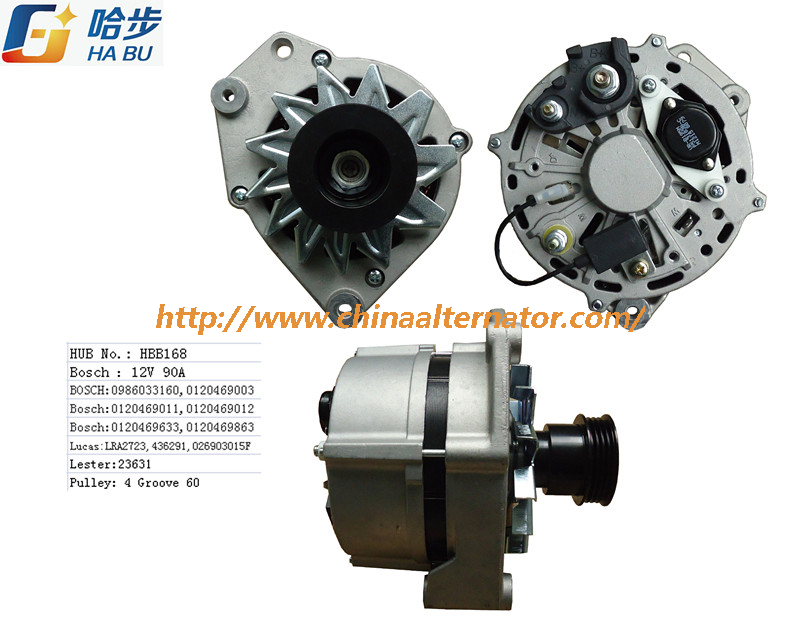 Audi A6, 80, 100 Alternator, 0120469003, 0120469011, 0120469012