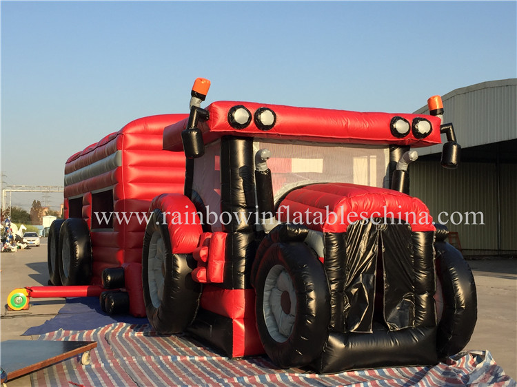 RB05006-2（15x4m） Inflatable Commercial Tractor For Outside Activity