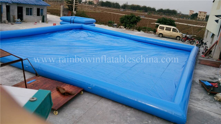 RB30017（15x15m） Inflatable Large Size Swimming Pool/Outdoor Swimming Pool For Sale