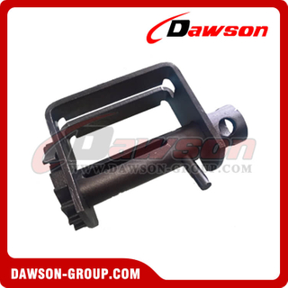 Winche deslizante doble L - Combinación - Winch para camión plano para correas de amarre de carga