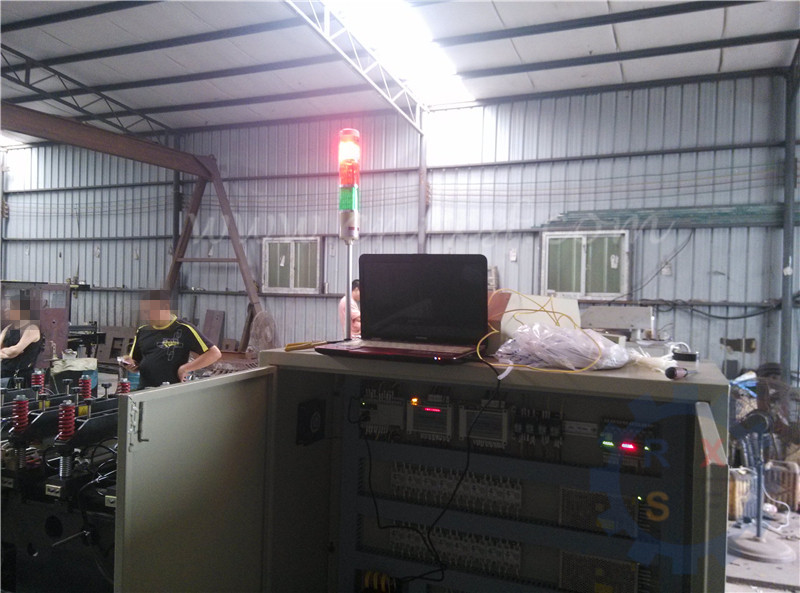 Hecho en dispositivo de alarma tricolor del sonido y de la luz de China