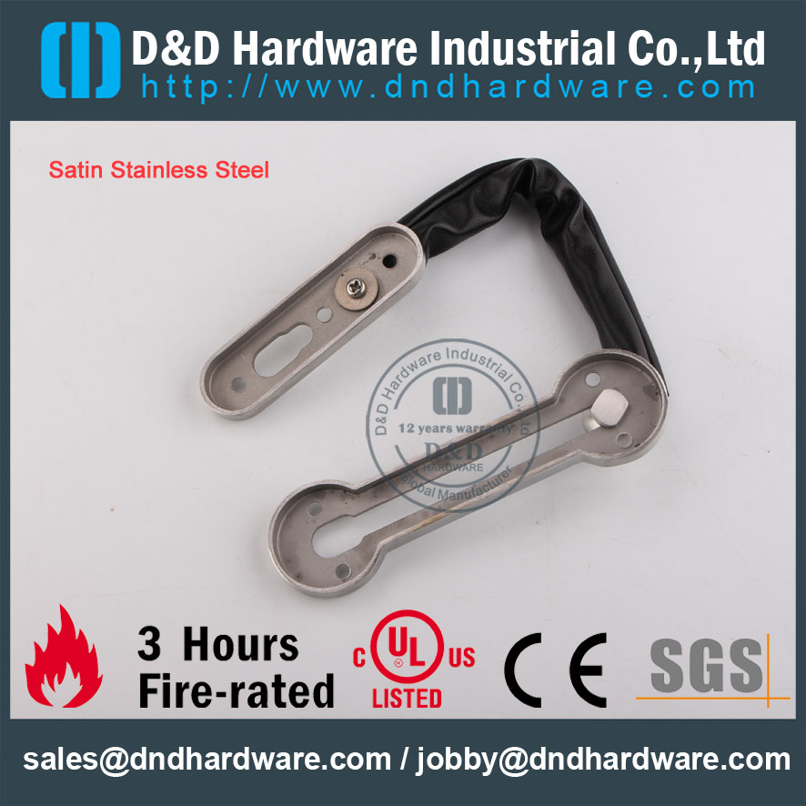 Cadena para puerta de seguridad de aleación de zinc para puerta de madera interior -DDDG003