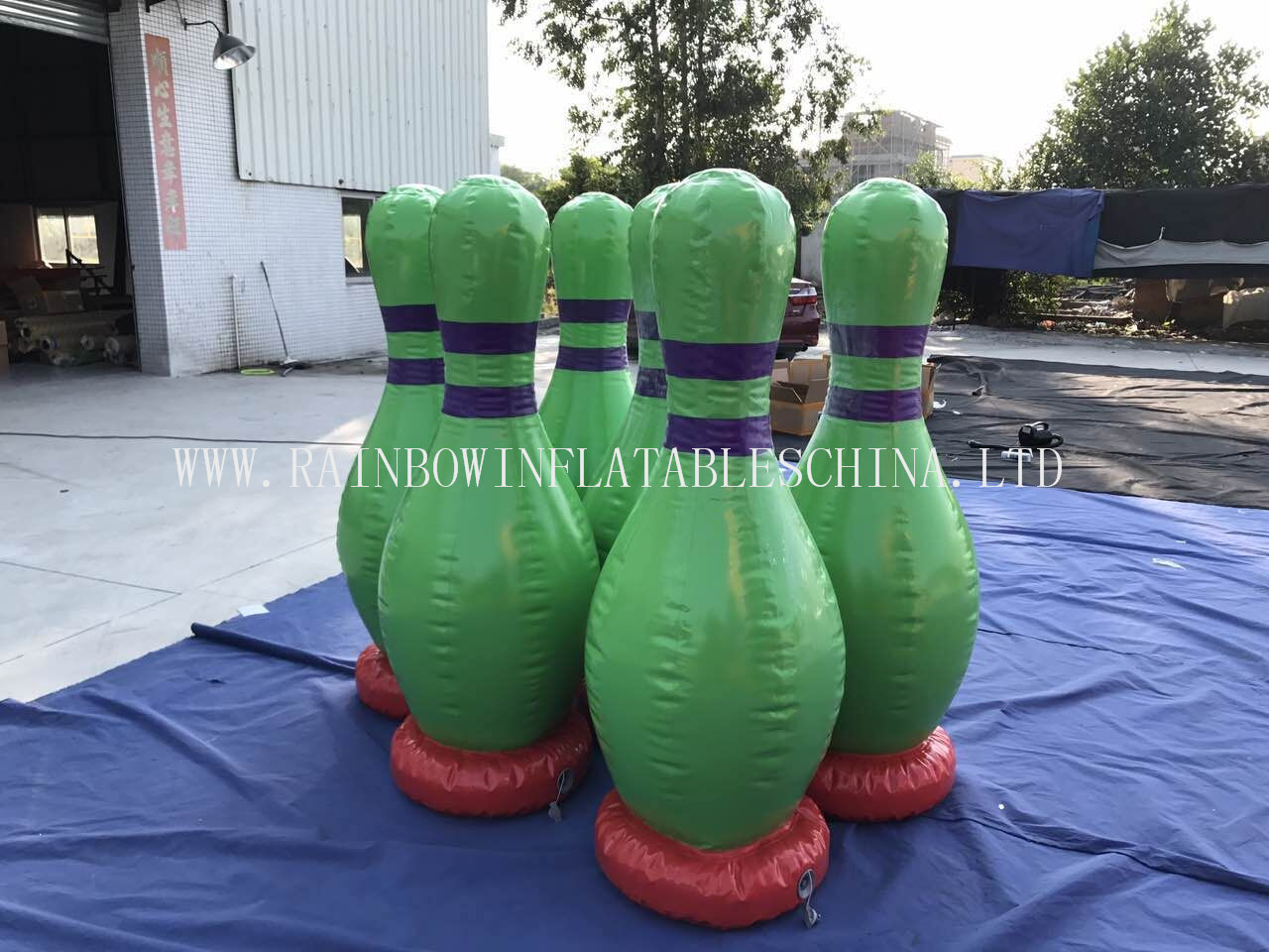 RB33009（dia2.2m） Inflatable PVC Aurtight Bowling For Games 