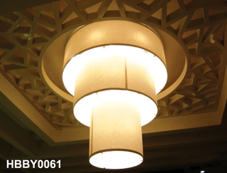 Освещение потолка ткани виллы декоративное (HBBY0061)