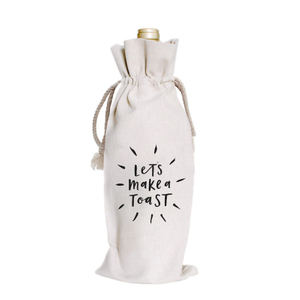 Manufactur Drawstring wine bottle bags 