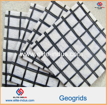 Geotextil compuesto de geomalla de fibra de vidrio