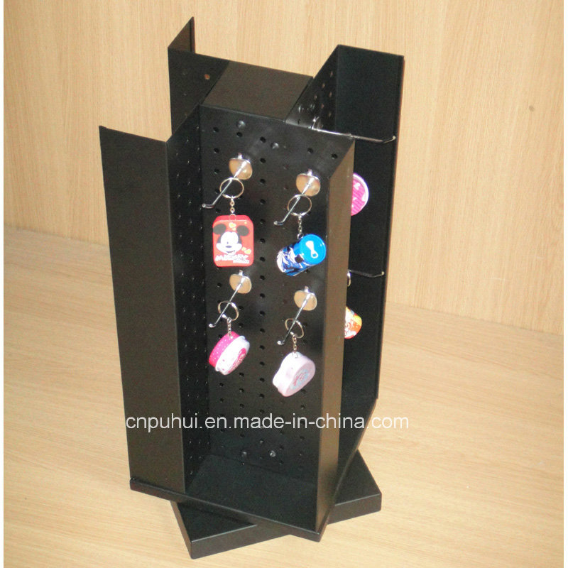 High Classic Revolving Counter Keyrings Stand (PHY162)