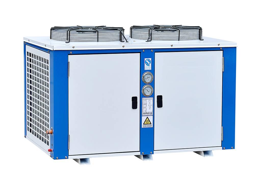 Unità di condensazione raffreddata aria a forma di scatola R404A/R22 usata per cella frigorifera