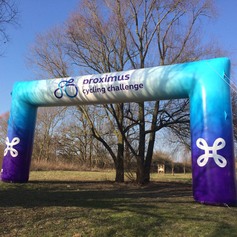Custom Logo Printing Advertising Inflatable Arch Gate Inflatable Race Arch For Event