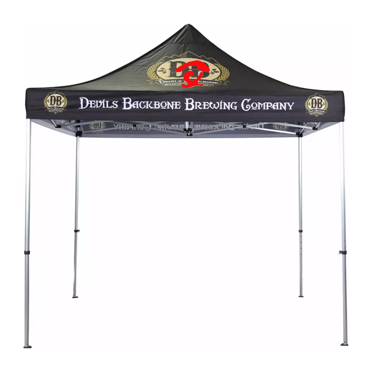 High Quality Outdoor Pop Up Fold Aluminum Trade Show Tent Gazebo, Exhibition Sports Event Marquee Custom Full Color Printed Advertising Promotion Canopy Tent
