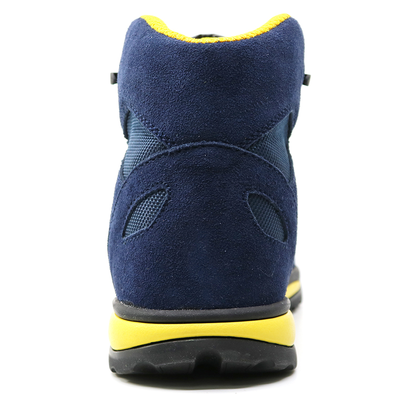 High Ankle Anti Slip Suede Leather Steel Toe Women Safety Boots Shoes