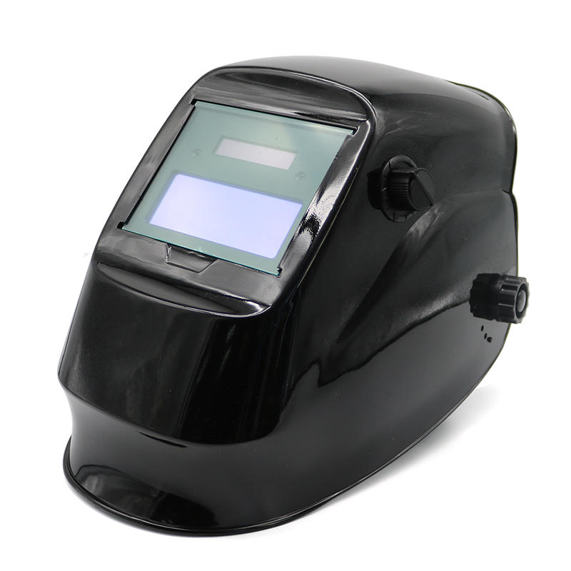 CE solar head mounted auto darkening welding helmet