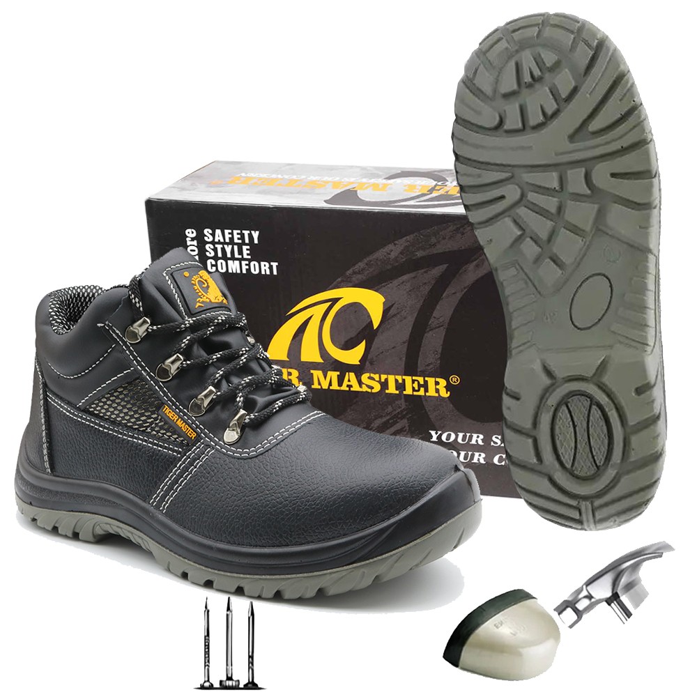 Oil Water Resistant Steel Toe S3 Industrial Safety Shoes for Men Buy