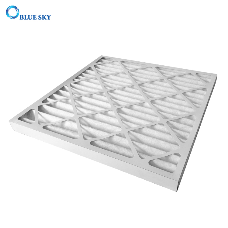 24x24x2 pulgadas Merv 6 filtros de aire HVAC de horno de CA plisados