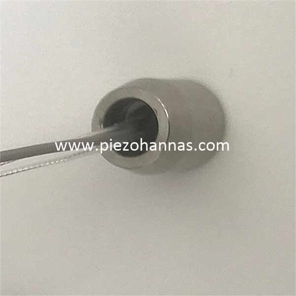 Transductor ultrasónico de acero inoxidable 200KHz para medidores de flujo de gas