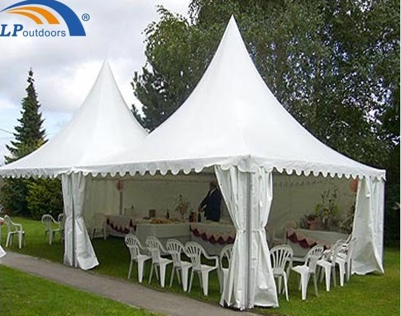 Carpa pagoda al aire libre del Reino Unido de 6x6 m para celebración 