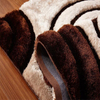 Simple 3D Design Home Area Rug Thick Shag Carpet