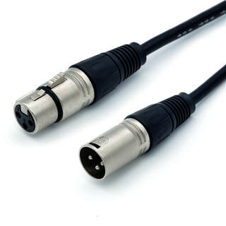 XLR 3pin Macho a XLR 3pin Cable de micrófono femenino Cable de altavoz DMXcable