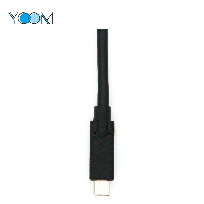 Tipo C de alta velocidad al cable USB del cable tipo C